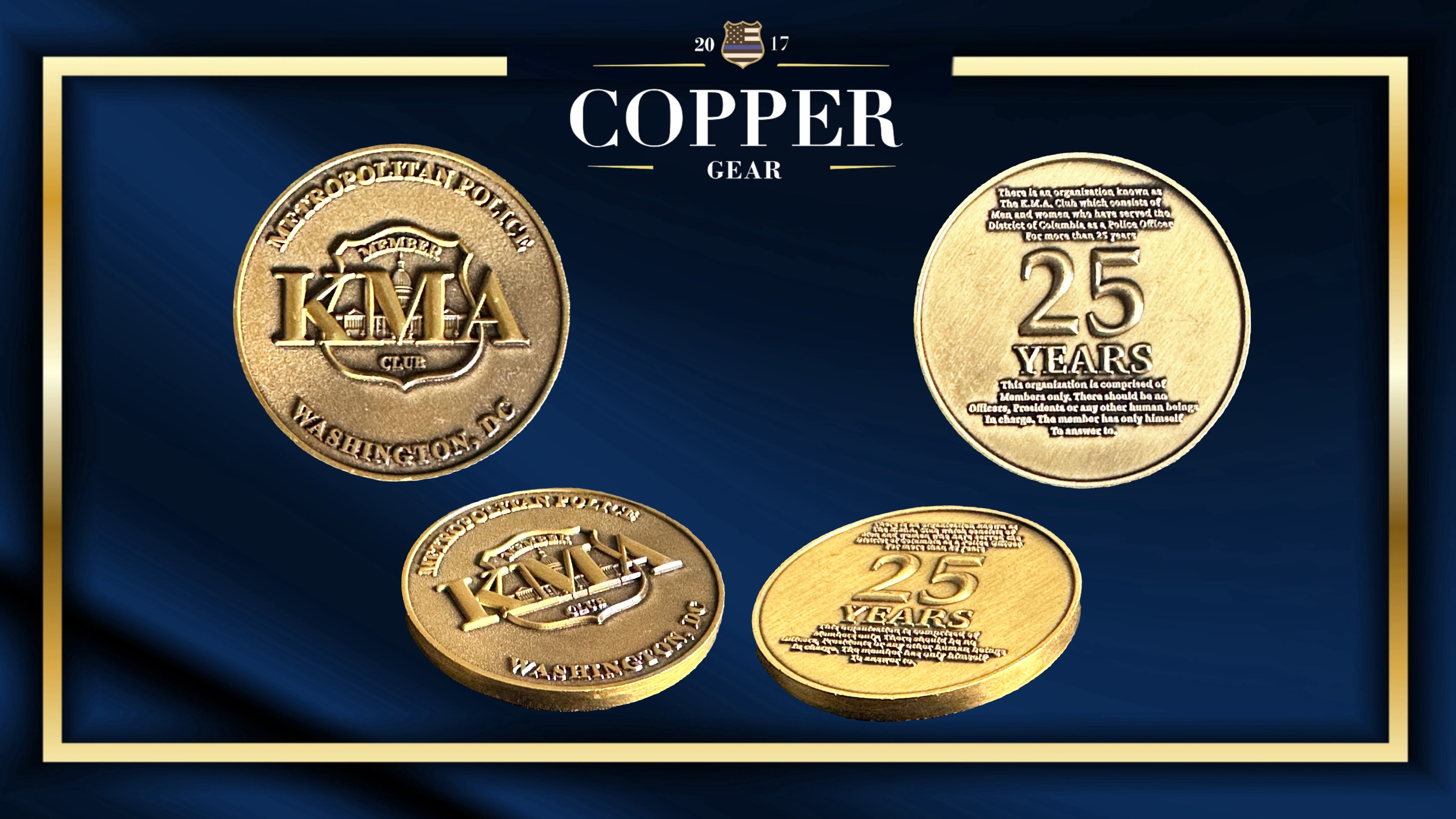 MPDC KMA coin and patch Set