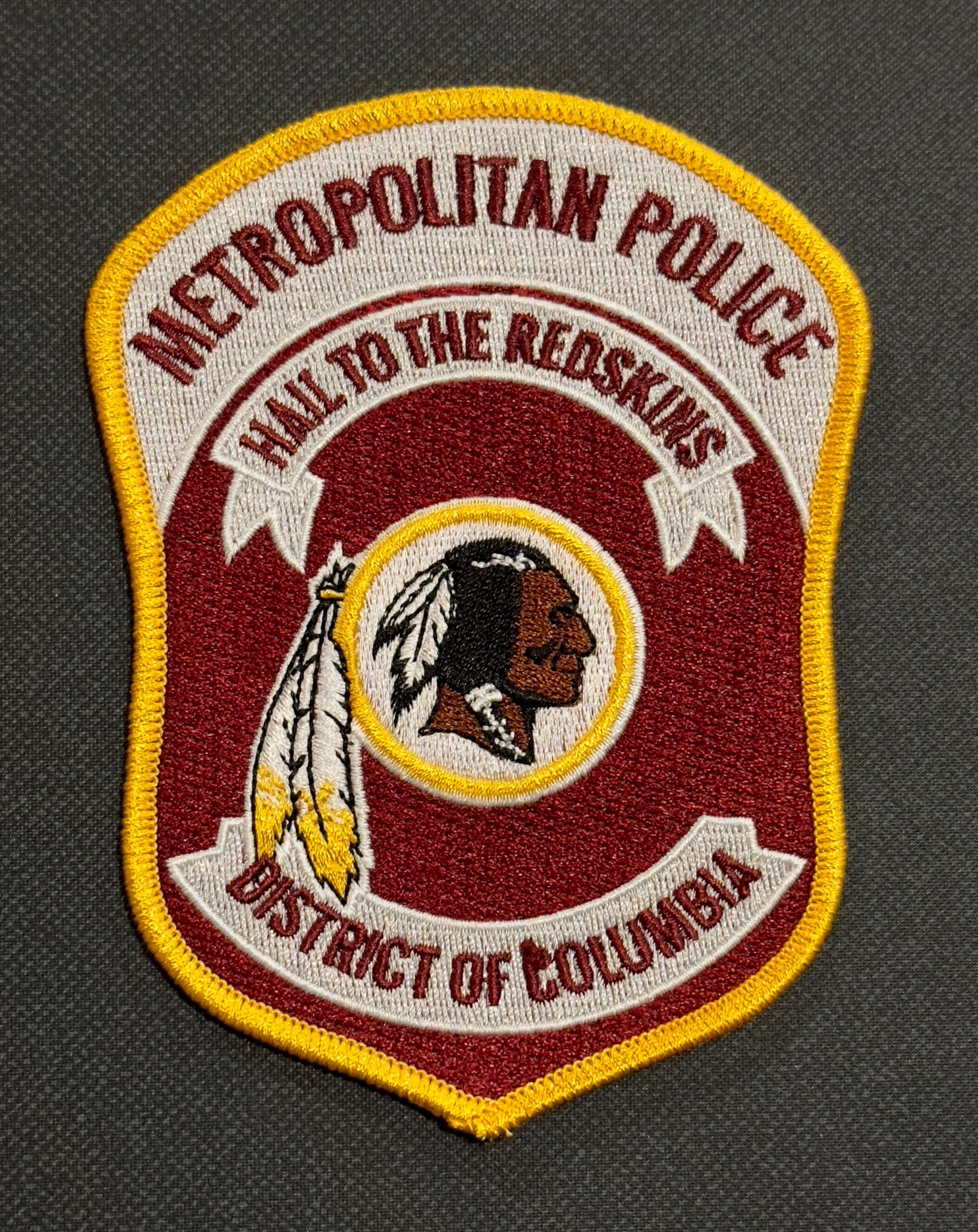MPDC Redskins patch (the original)
