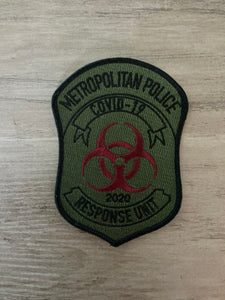 MPDC Covid Response patch in OD Green