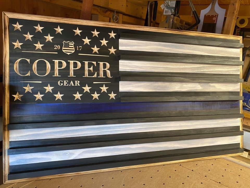 Copper Gear Challenge Coins