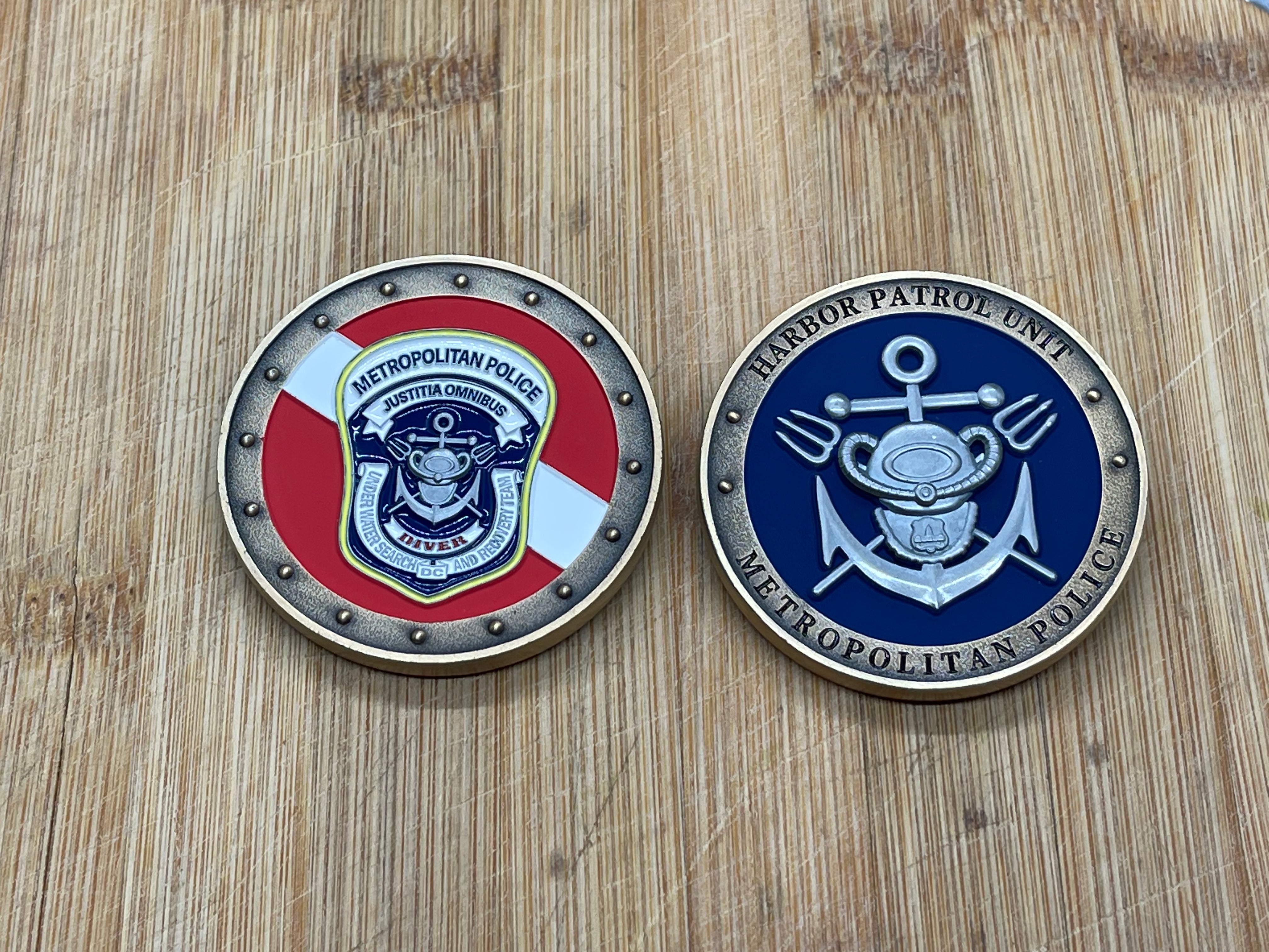MPDC Harbor Patrol Coin